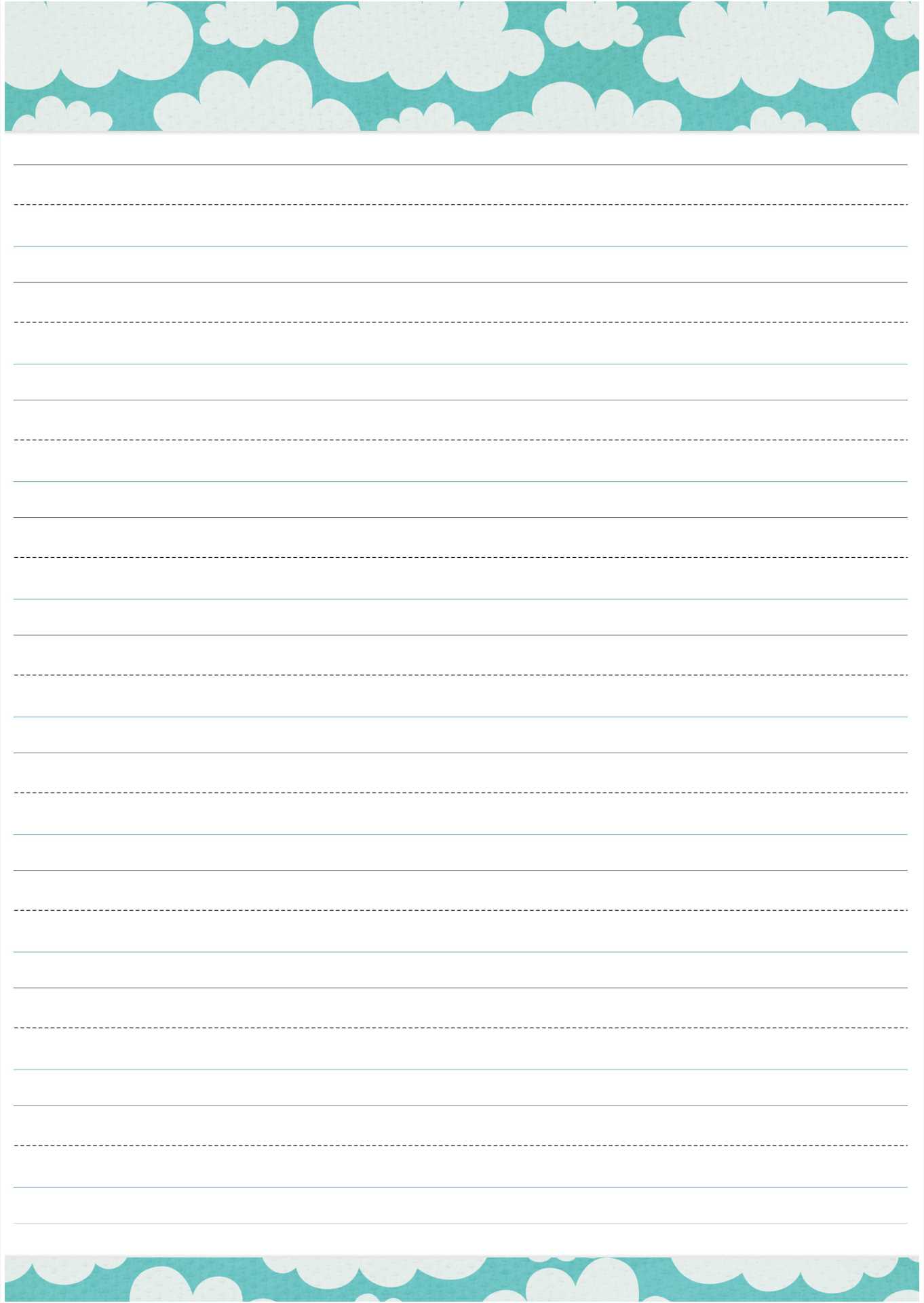 free letter paper template