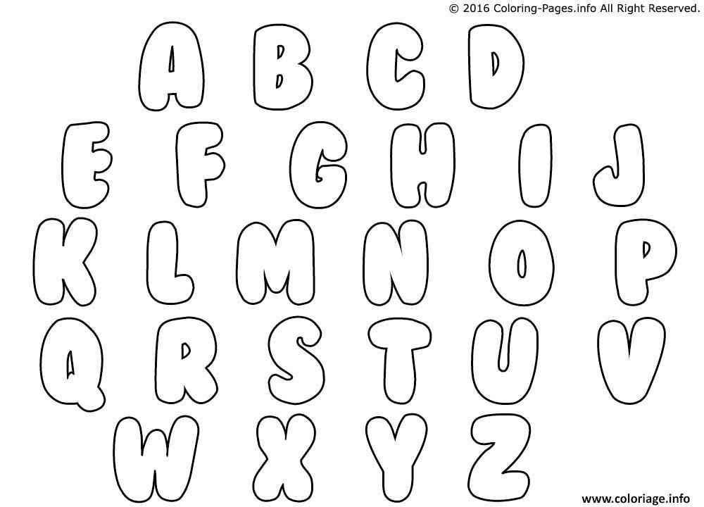 bubble letter templates