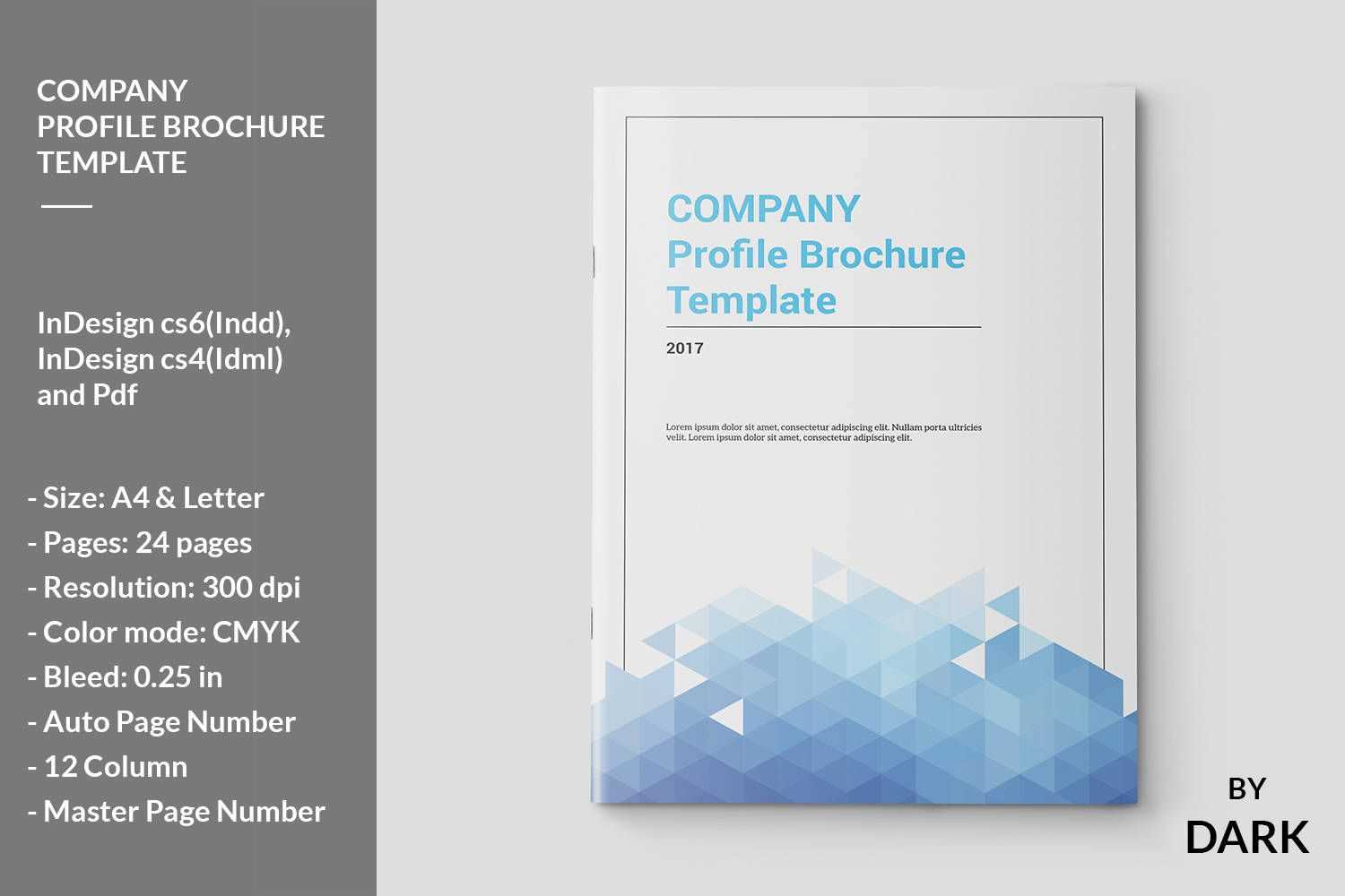 letter size brochure template