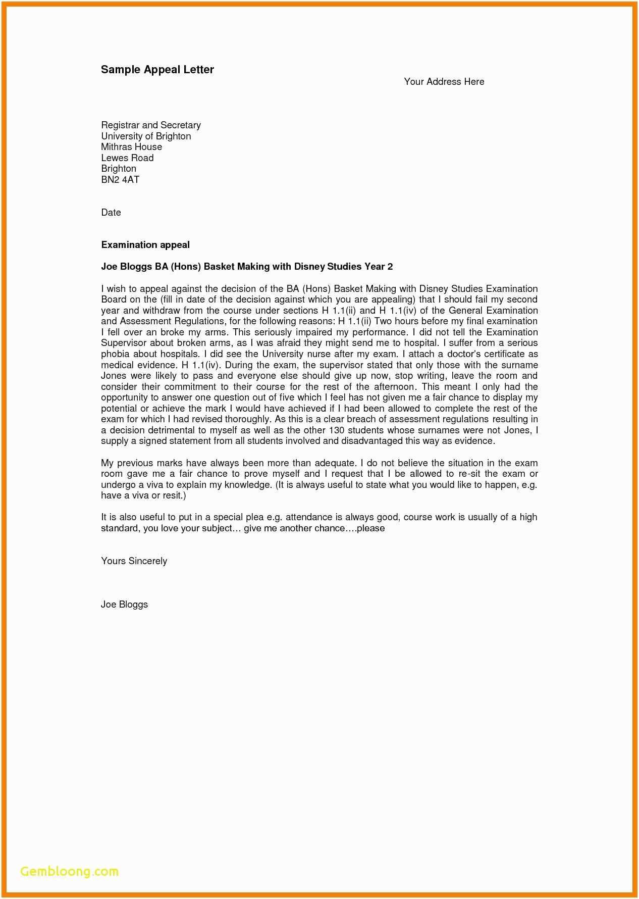 expulsion appeal letter template