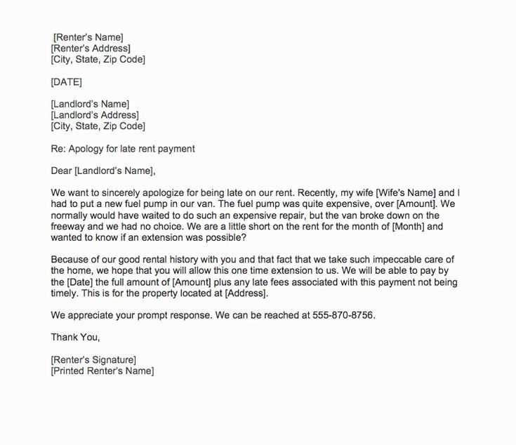 template for late payment letter