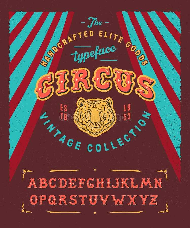 circus letter template