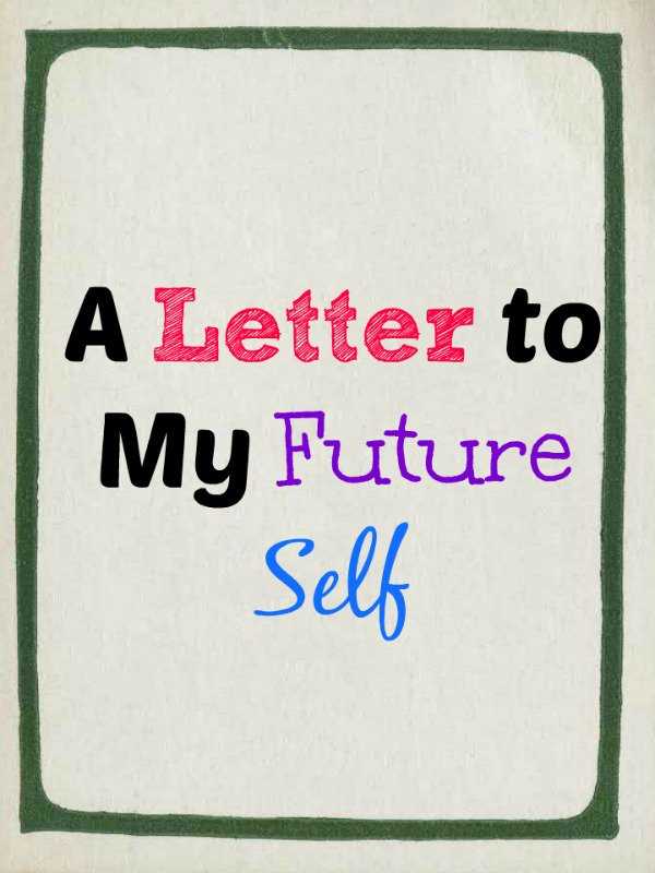 letter to future me template