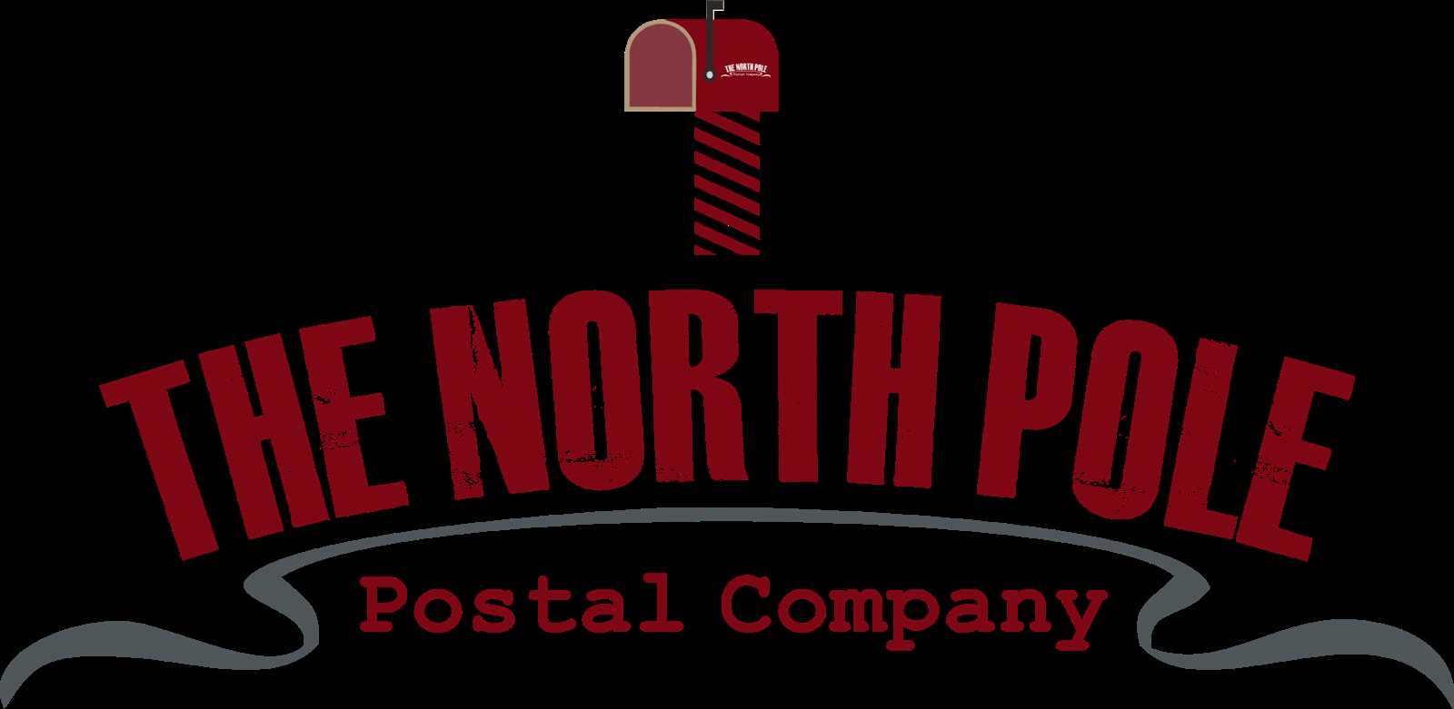 north pole template letter