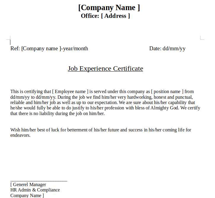 casual letter template