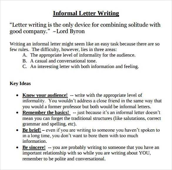 informal verbal warning letter template