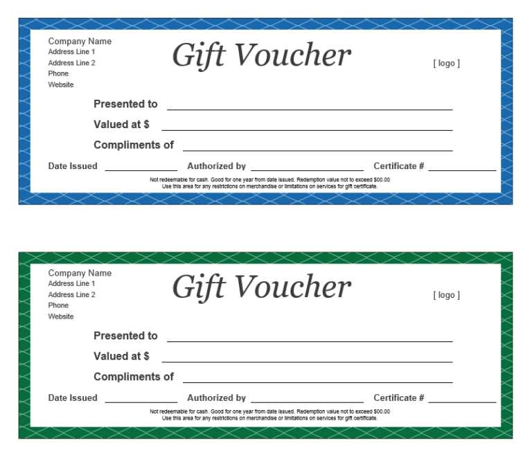 voucher letter template