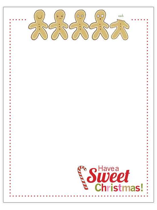 holiday letter template free download