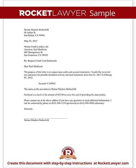 credit dispute sample letter template