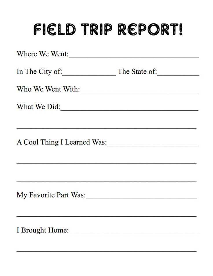 field trip letter template