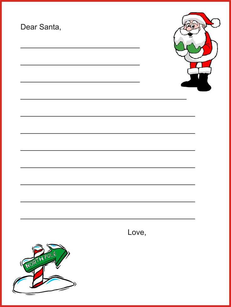 letter template santa