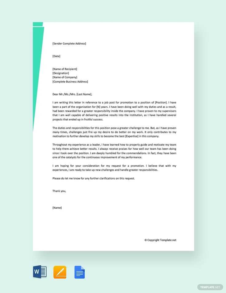 letter template microsoft word