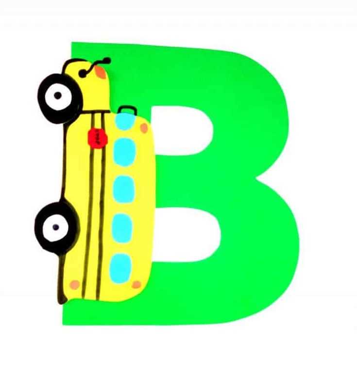 letter b template