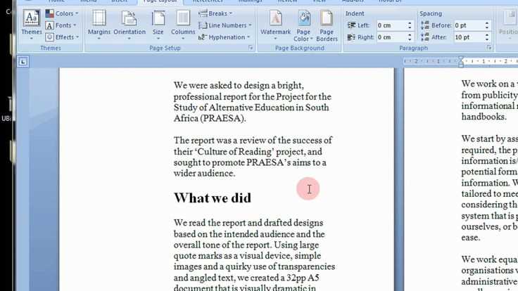 microsoft word 2007 letter template