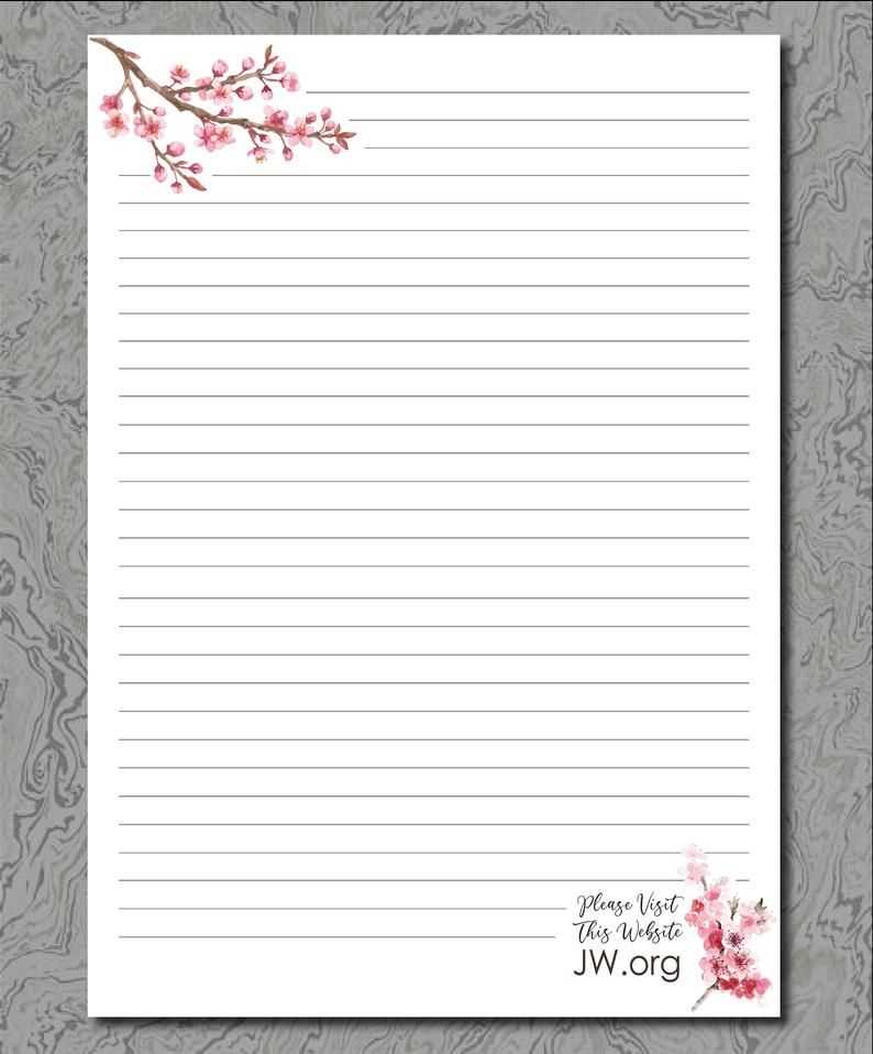 letter writing templates jw