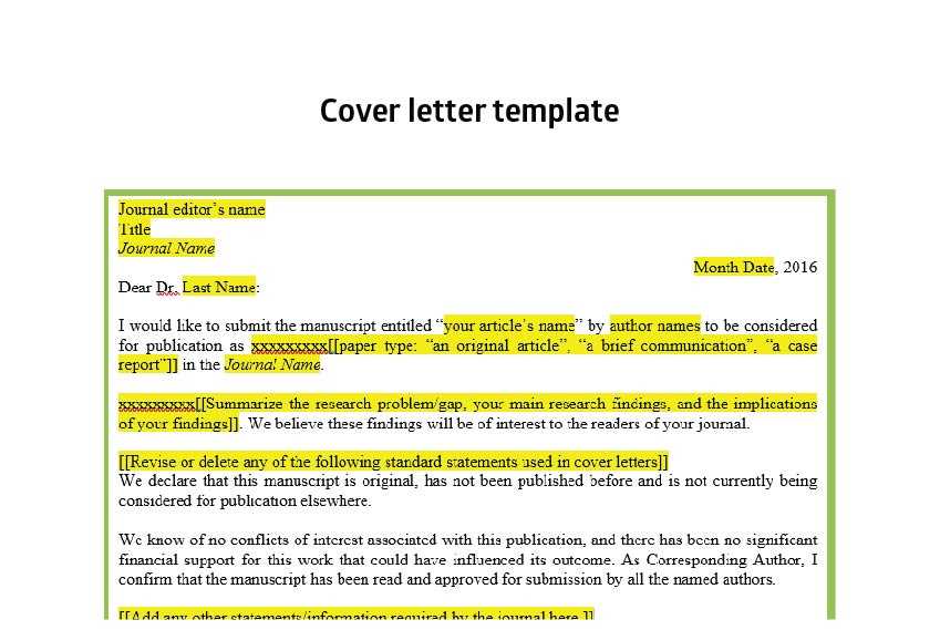 cover letter template creative