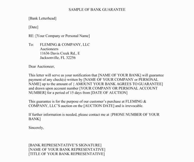 haccp letter of guarantee template