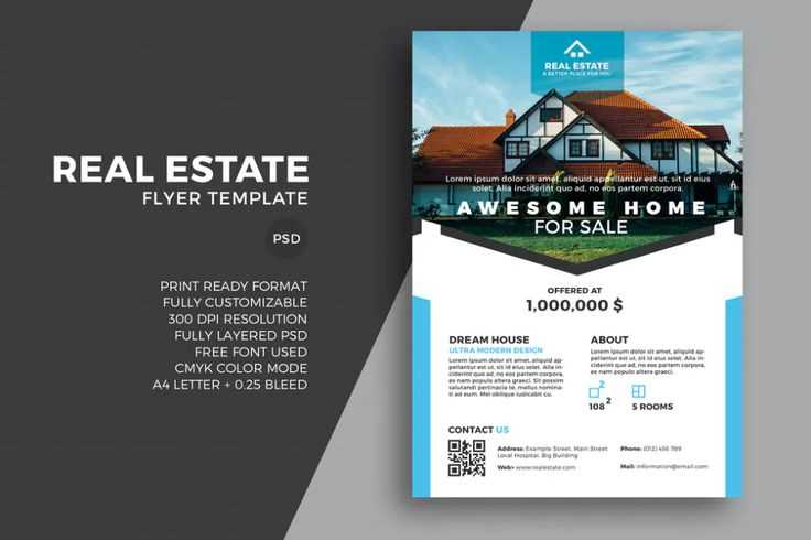 real estate golden letter template