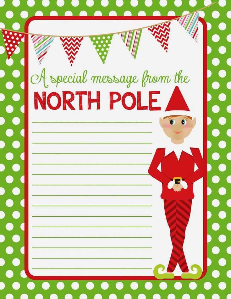 elf on shelf return letter template