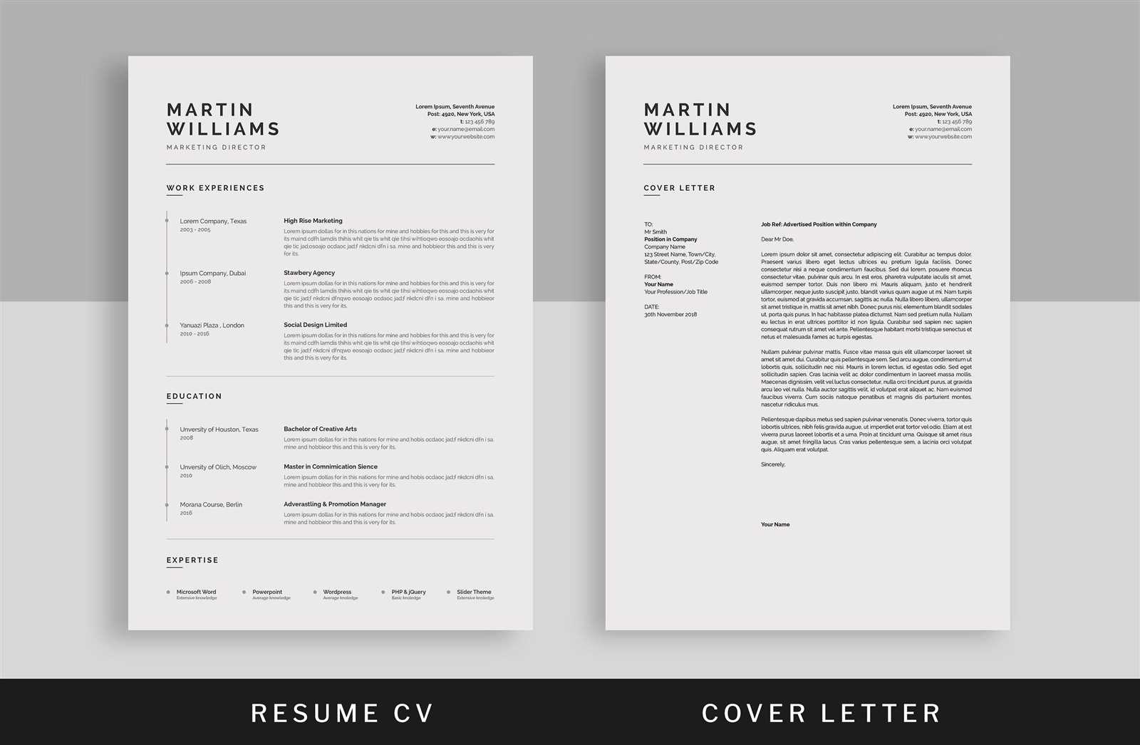 ux cover letter template