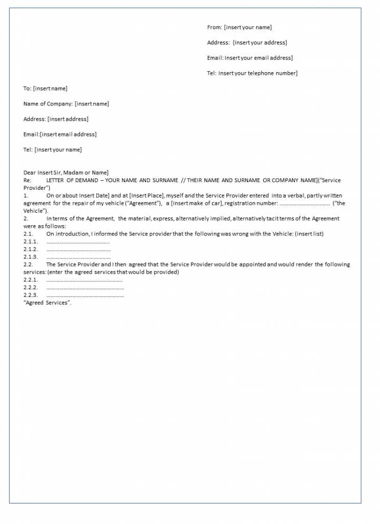 proxy letter template south africa