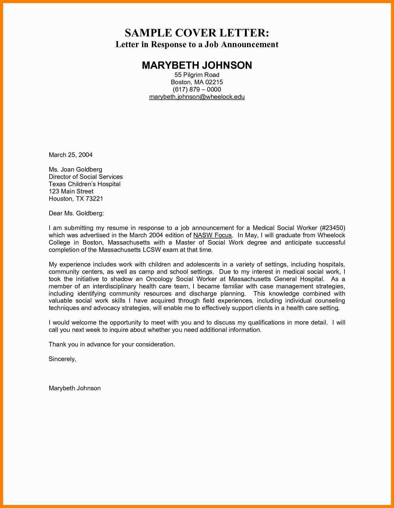 cover letter template easy