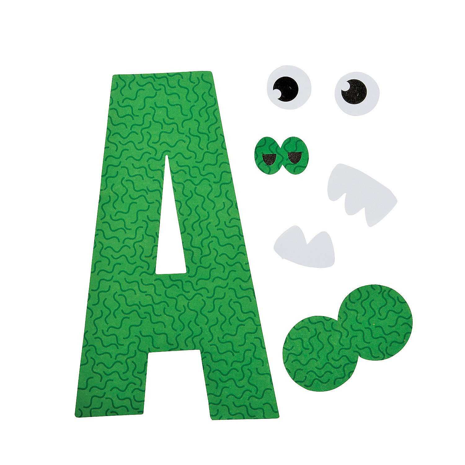 letter a craft template