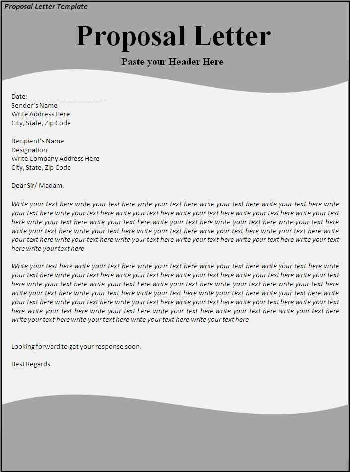 template business letter