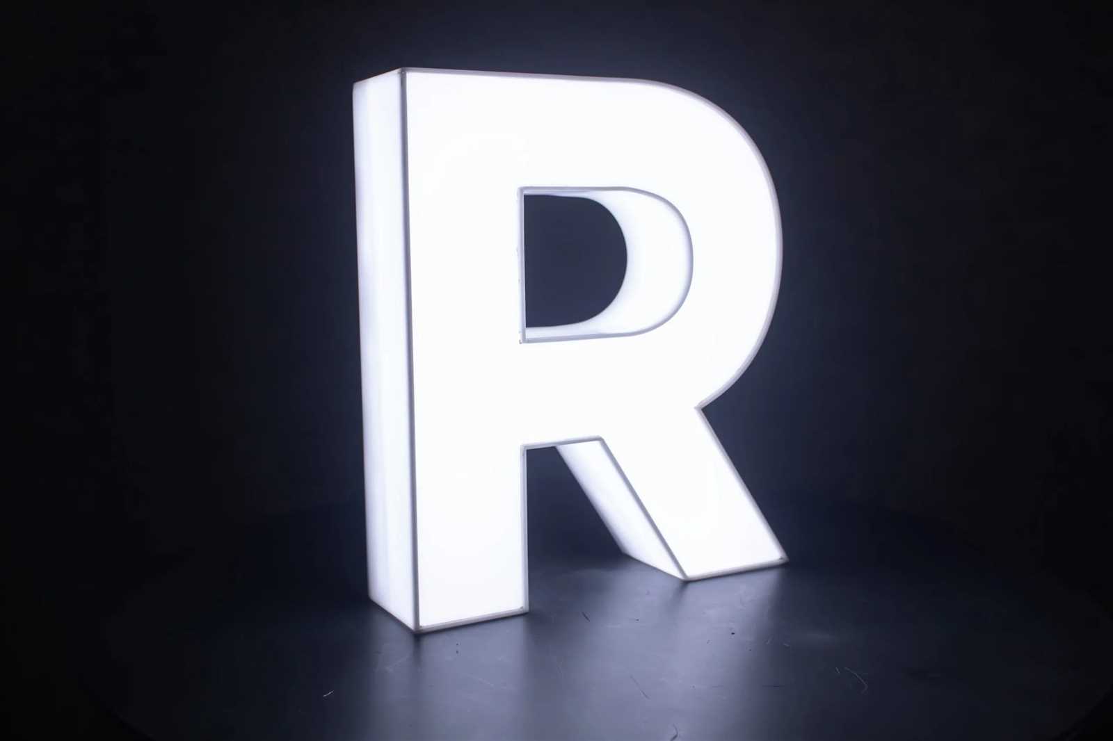 3d letter a template