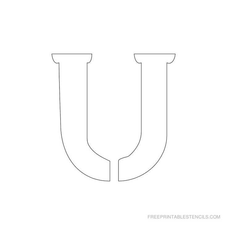 5 inch letter templates