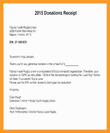 501c3 donation letter template