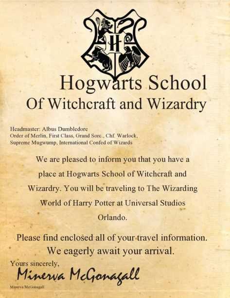 acceptance letter to hogwarts template