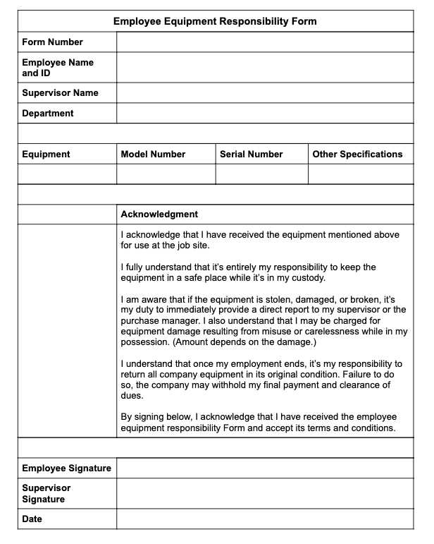 accountability letter to ex template