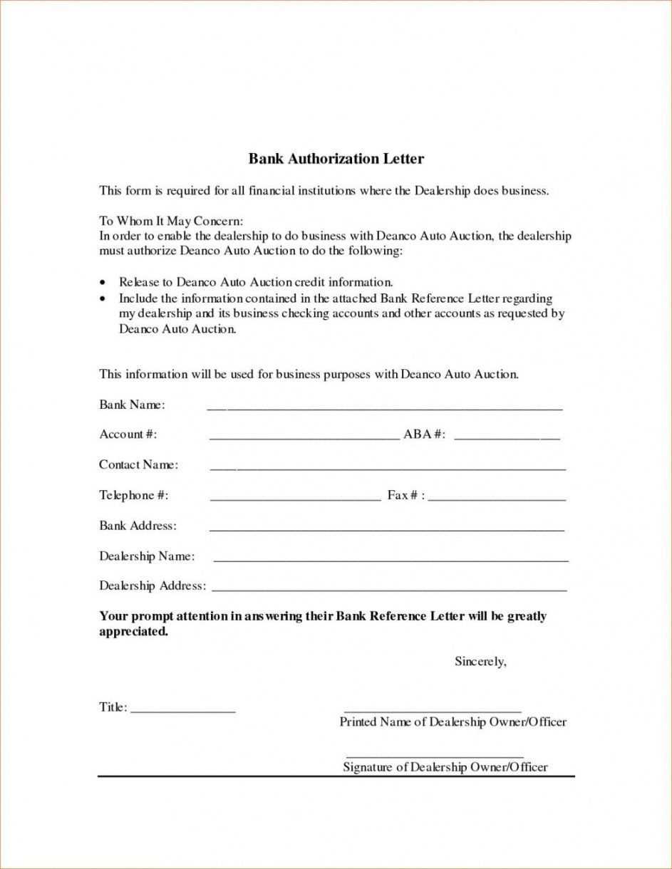 agent authorization letter template