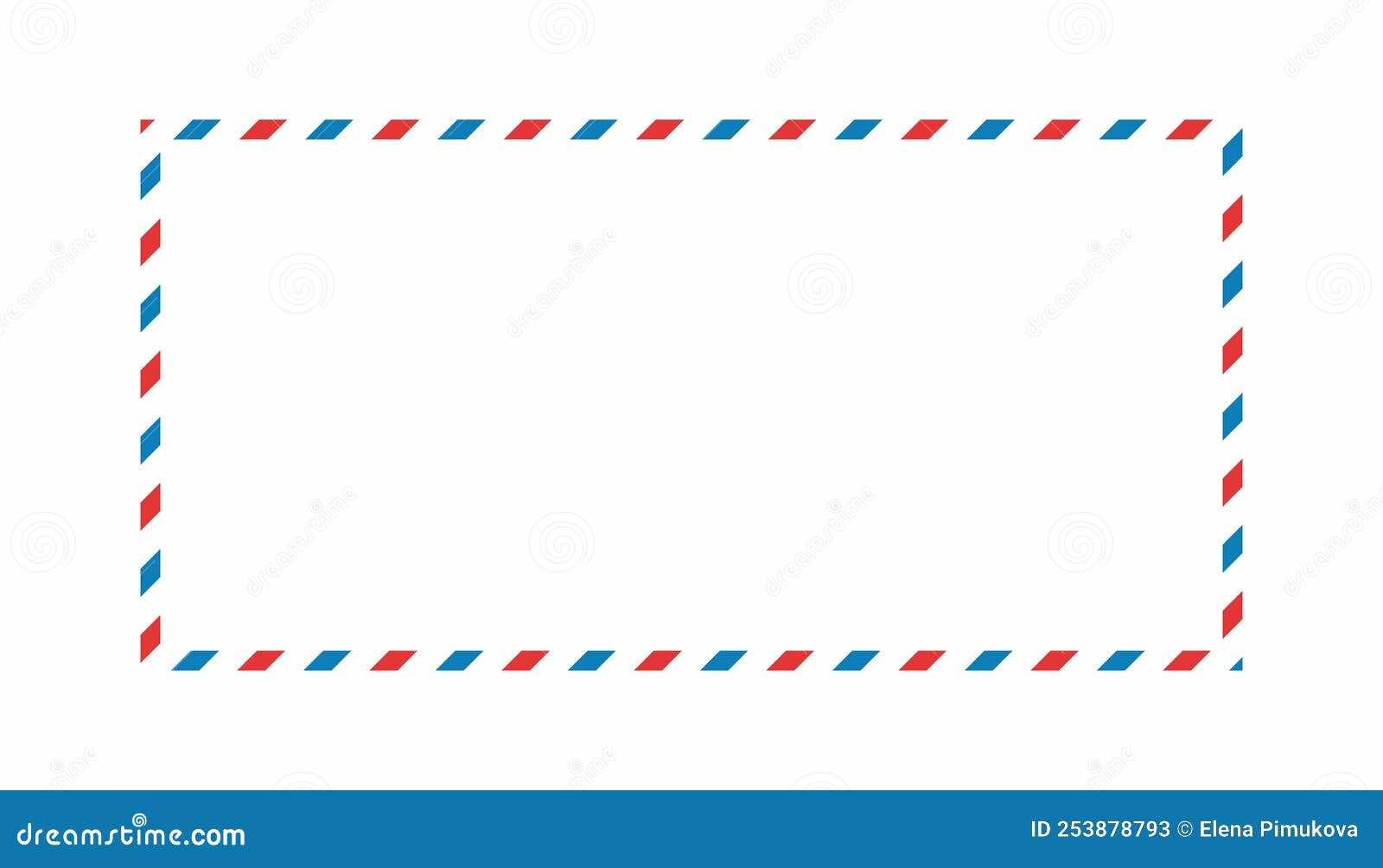 airmail letter template