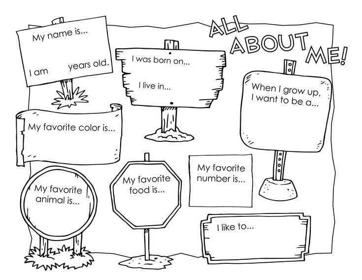 all about me letter template