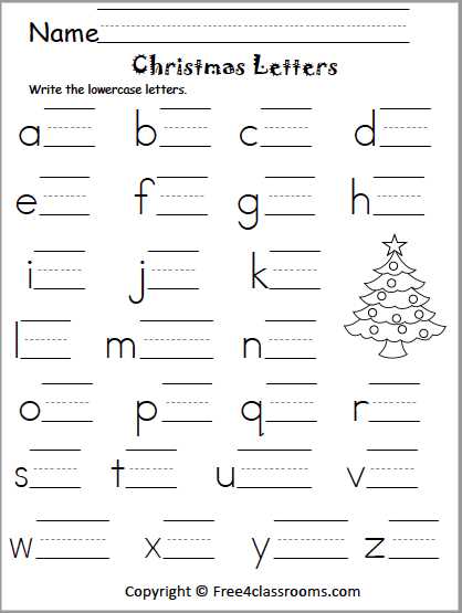 alphabet letter writing template