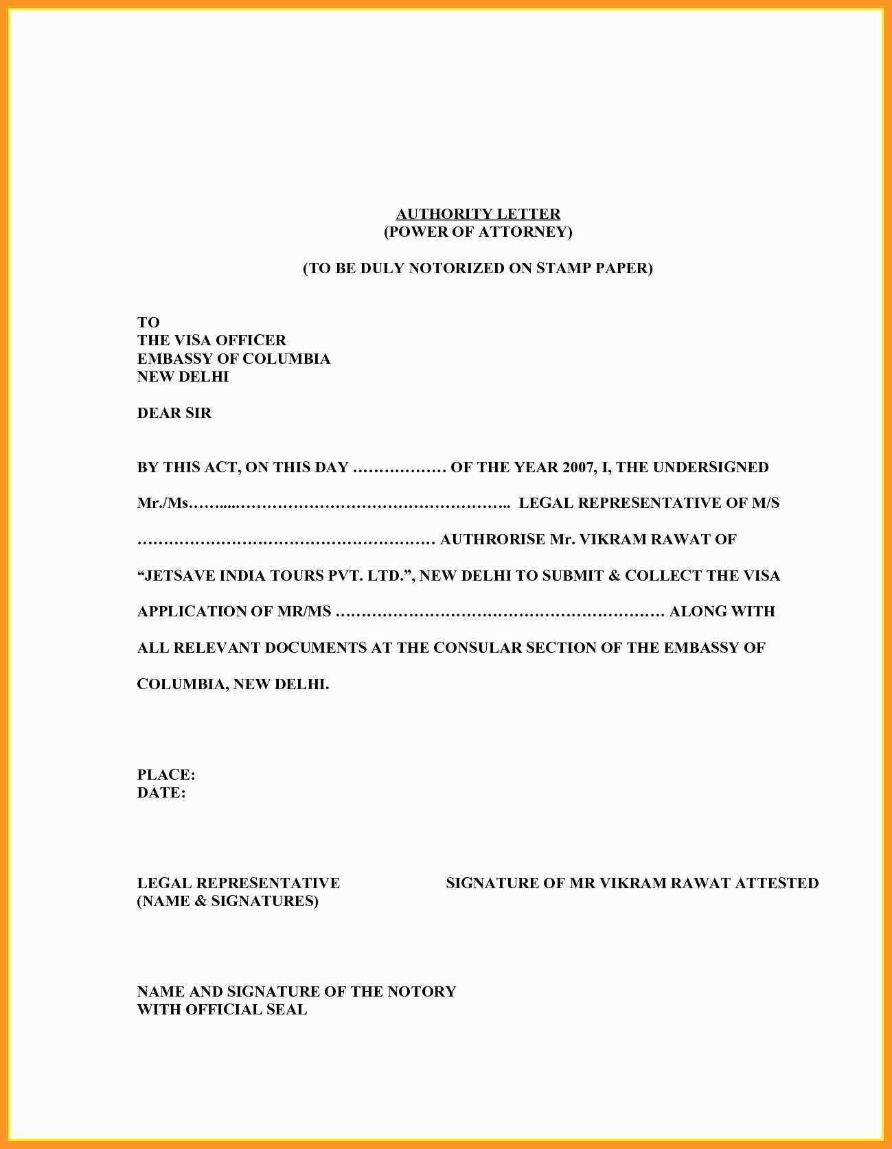 attorney letter template