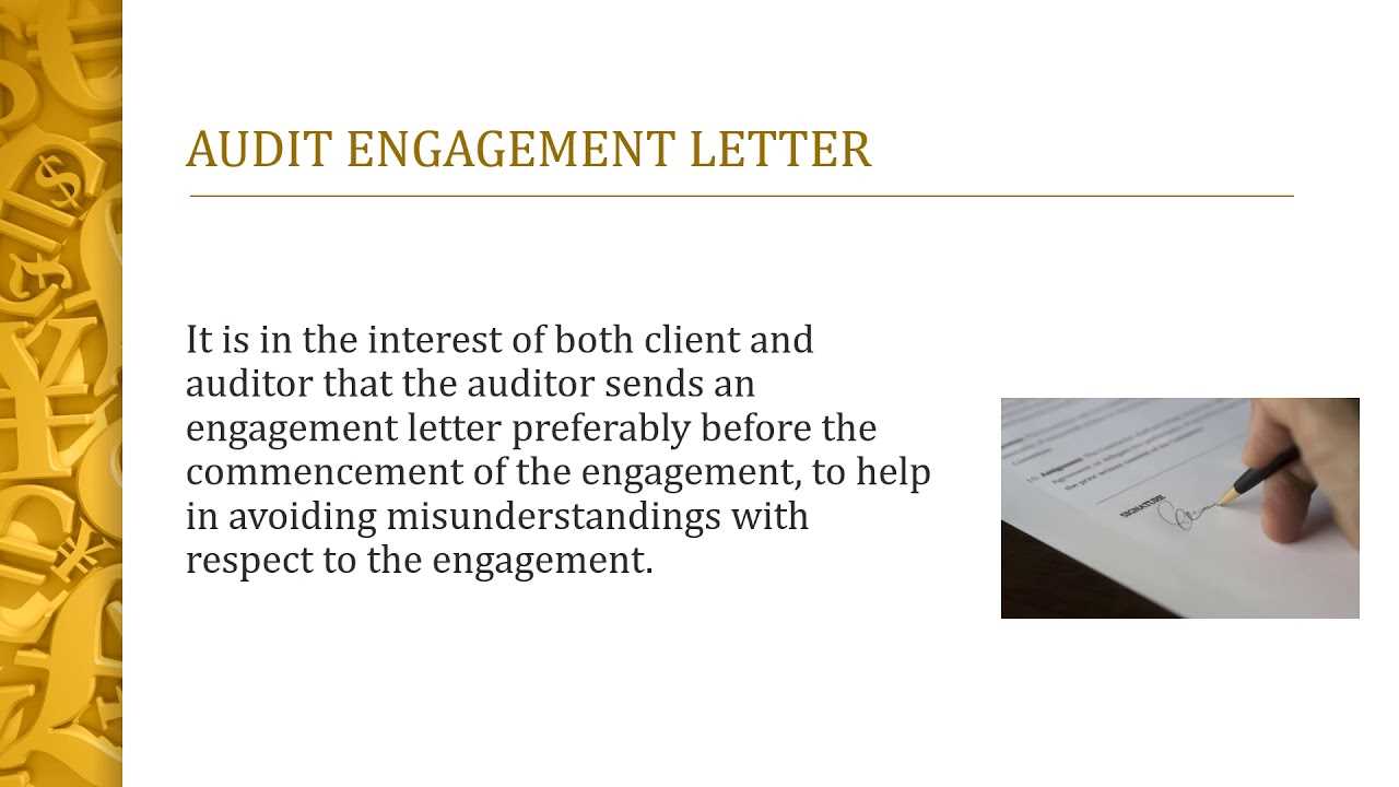 audit engagement letter template