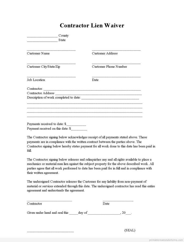 auto lien release letter template