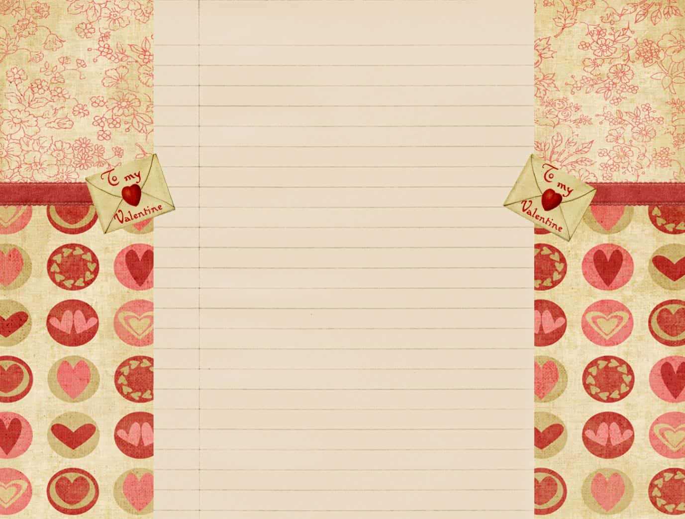 background for letter template