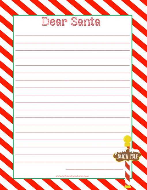 blank santa letter template printable