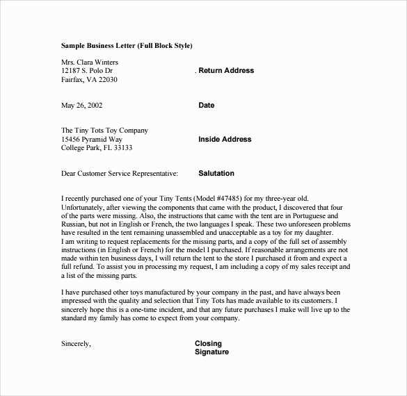 business closing letter to customers templates