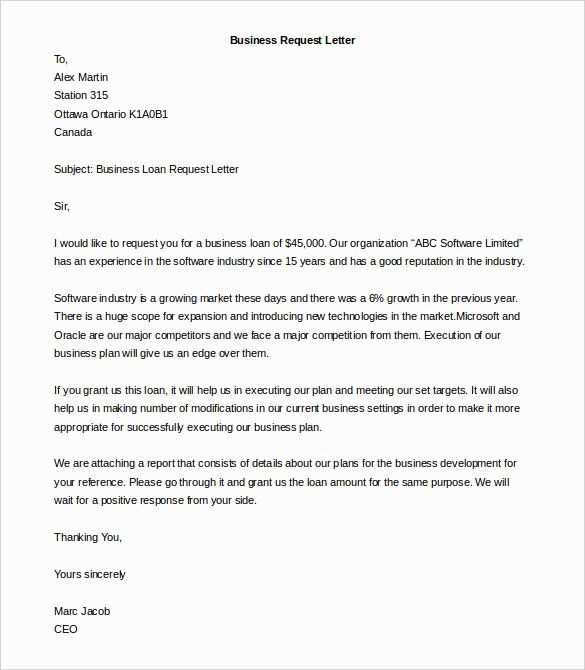 business letter template software