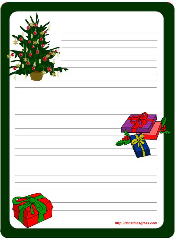 christmas letter google doc template