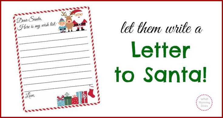 christmas letter template pdf