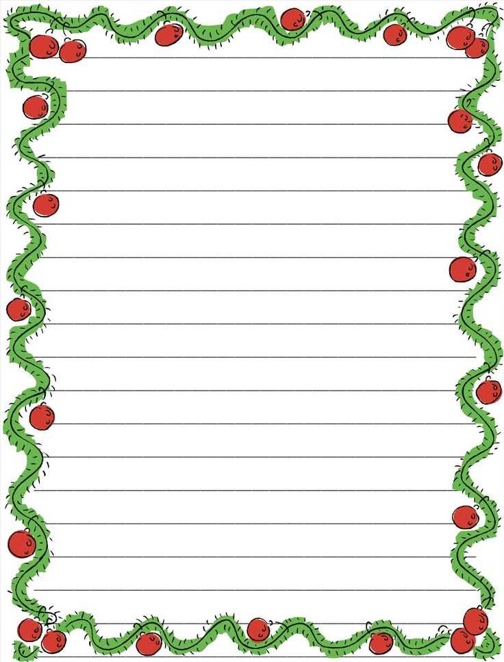 christmas letter templates for microsoft word