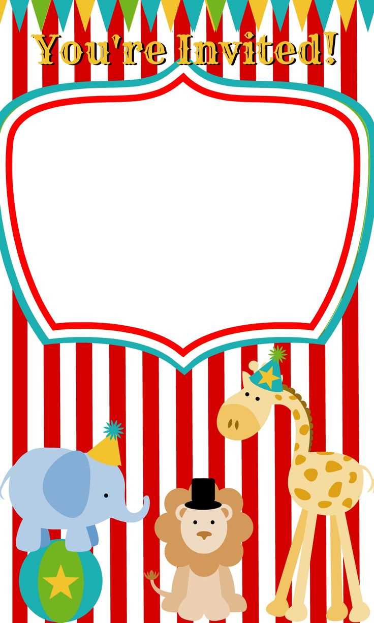 circus letter template