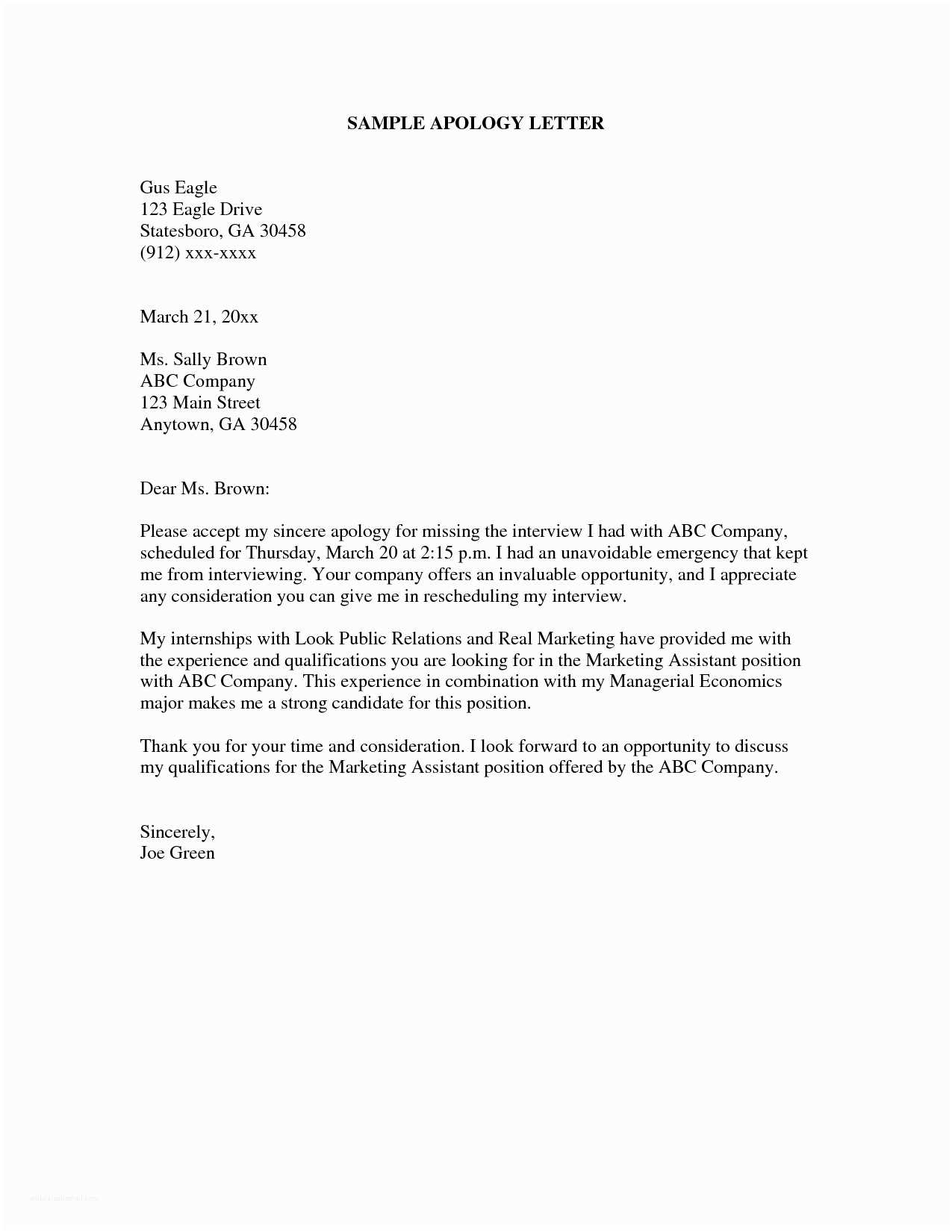 company apology letter template