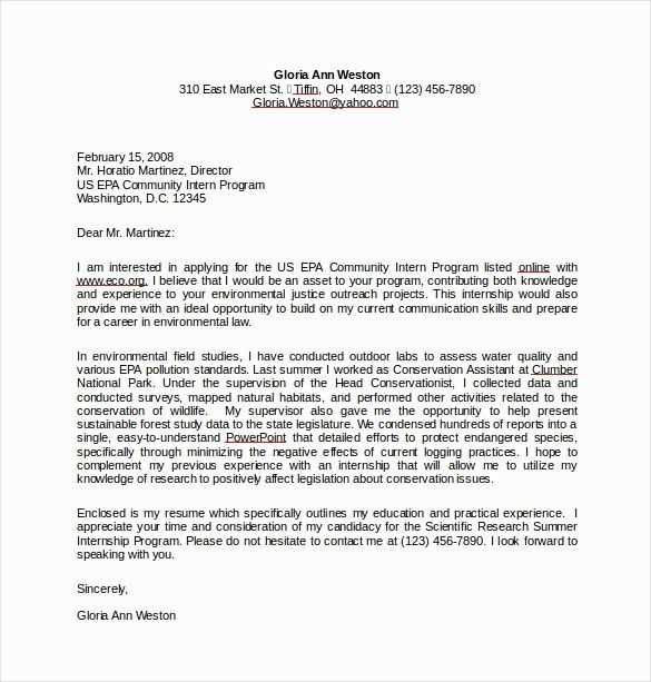 cover letter general template